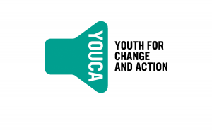 Youca logo youth for change and action