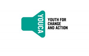 Youca logo youth for change and action